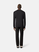 Slim-fit long-sleeve T-shirt with Compass patch - BoUvy