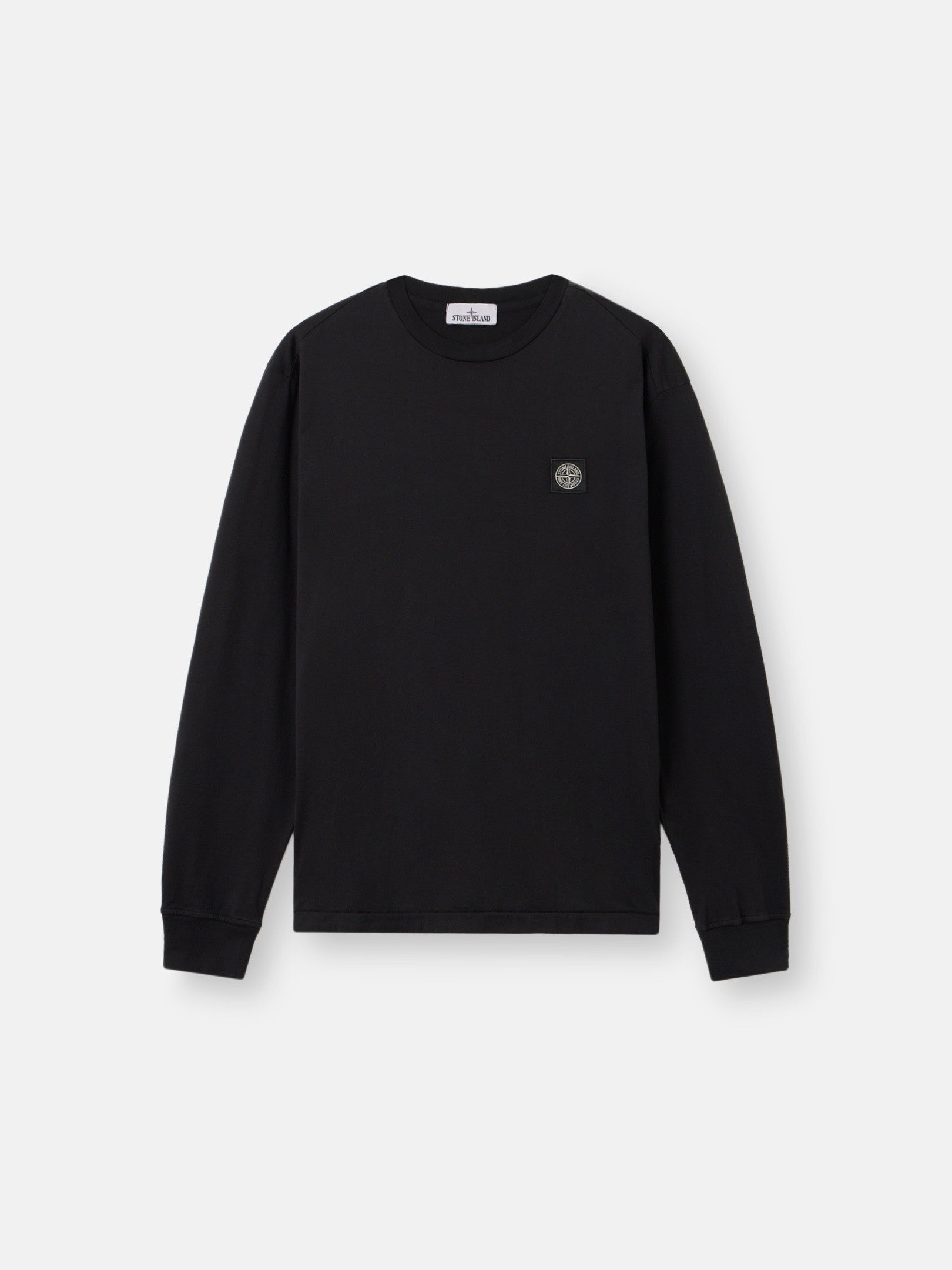 Slim-fit long-sleeve T-shirt with Compass patch - BoUvy