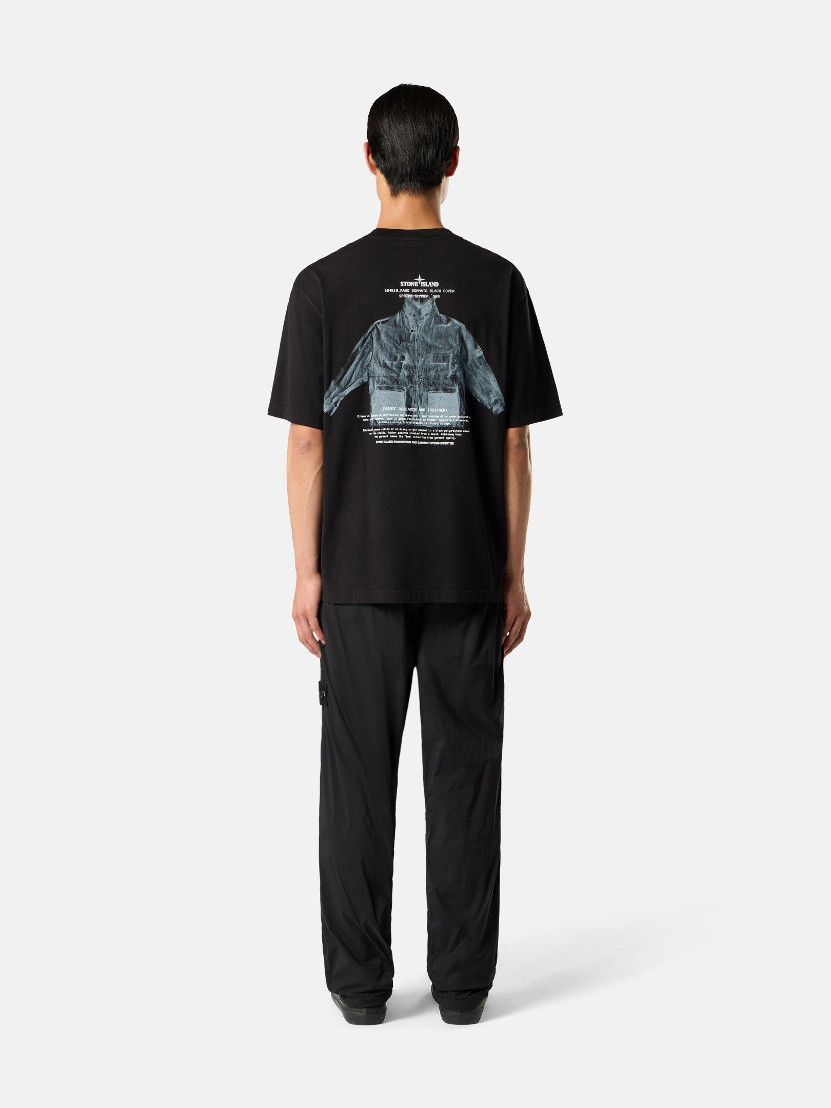 Regular-fit T-shirt with seasonal 'ARCHIVIO' print - BoUvy