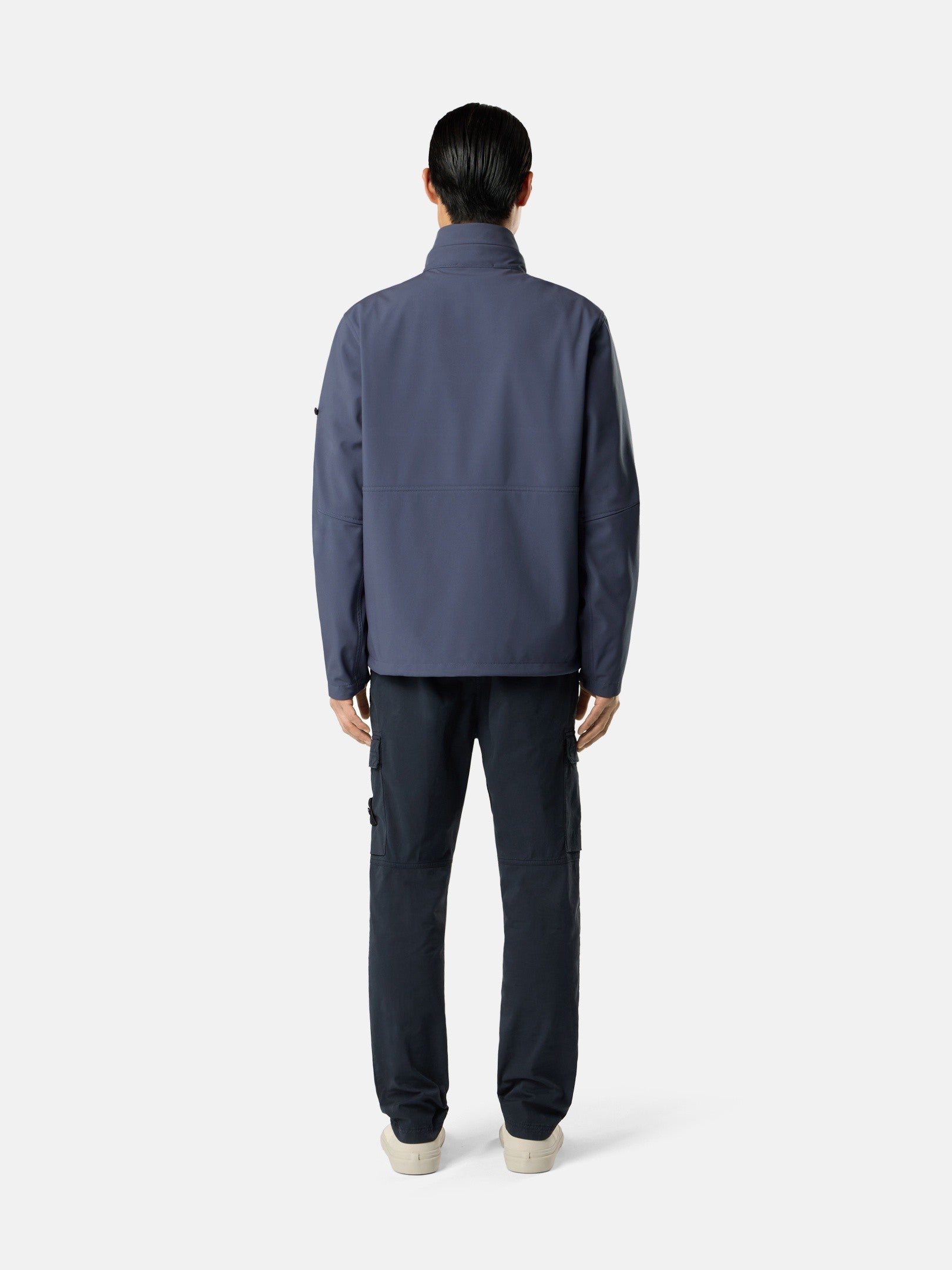 Regular-tapered-fit cargo trousers - BoUvy