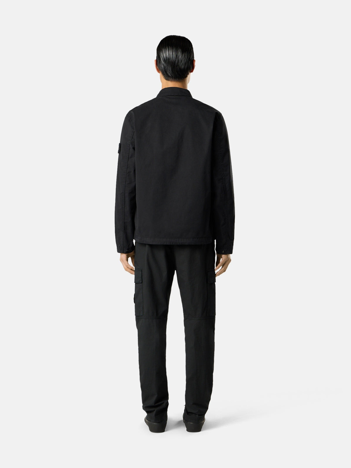 Regular-tapered-fit cargo trousers - BoUvy