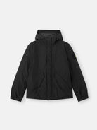 Padded hooded jacket with anti-drop - BoUvy
