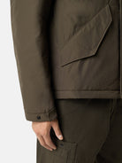 Padded hooded jacket with anti-drop - BoUvy