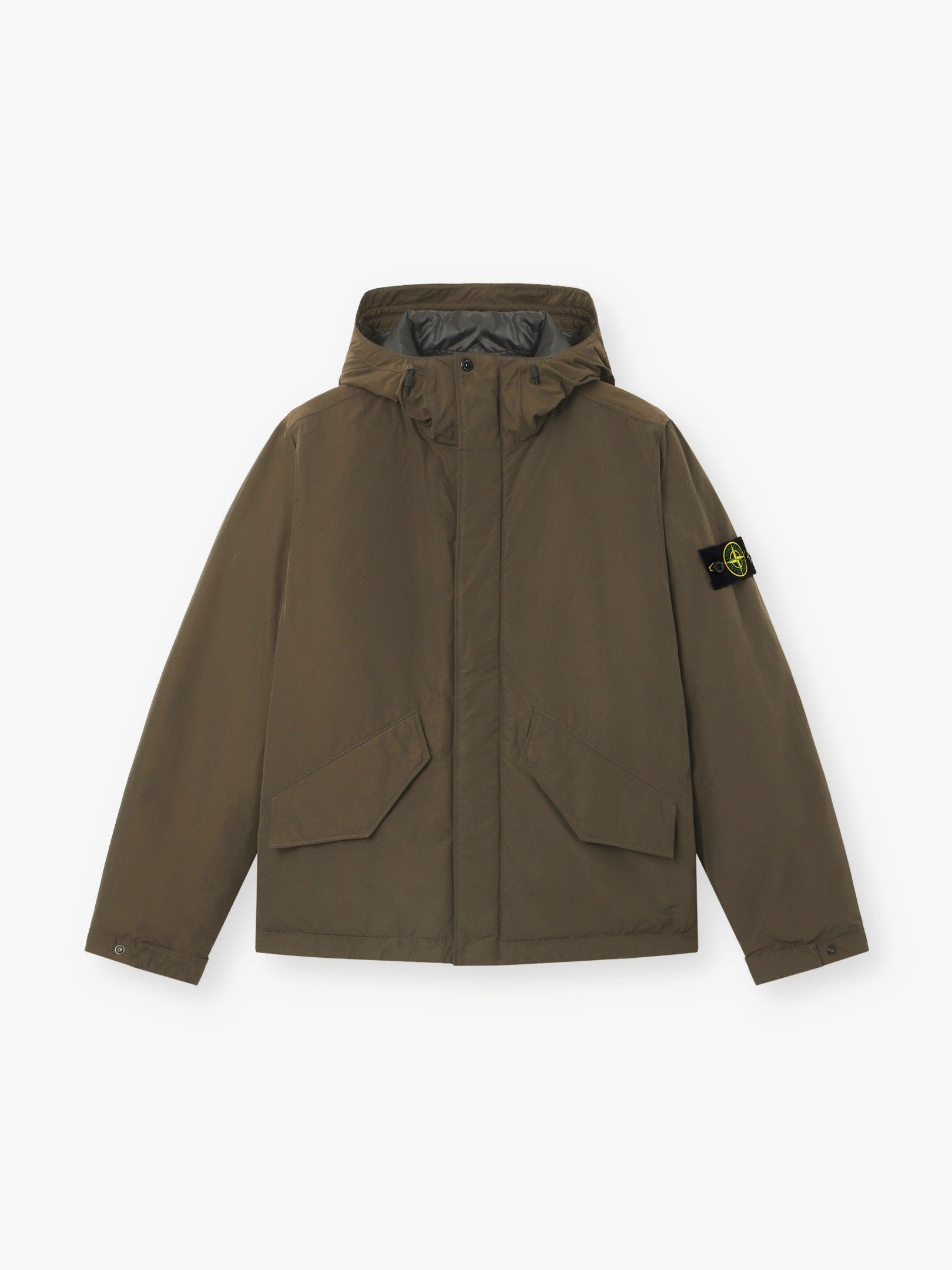 Padded hooded jacket with anti-drop - BoUvy