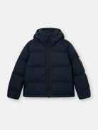 Tear-resistant down jacket with detachable hood - BoUvy