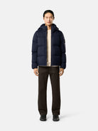Tear-resistant down jacket with detachable hood - BoUvy