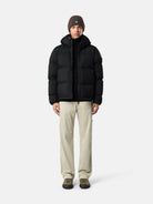 Tear-resistant down jacket with detachable hood - BoUvy