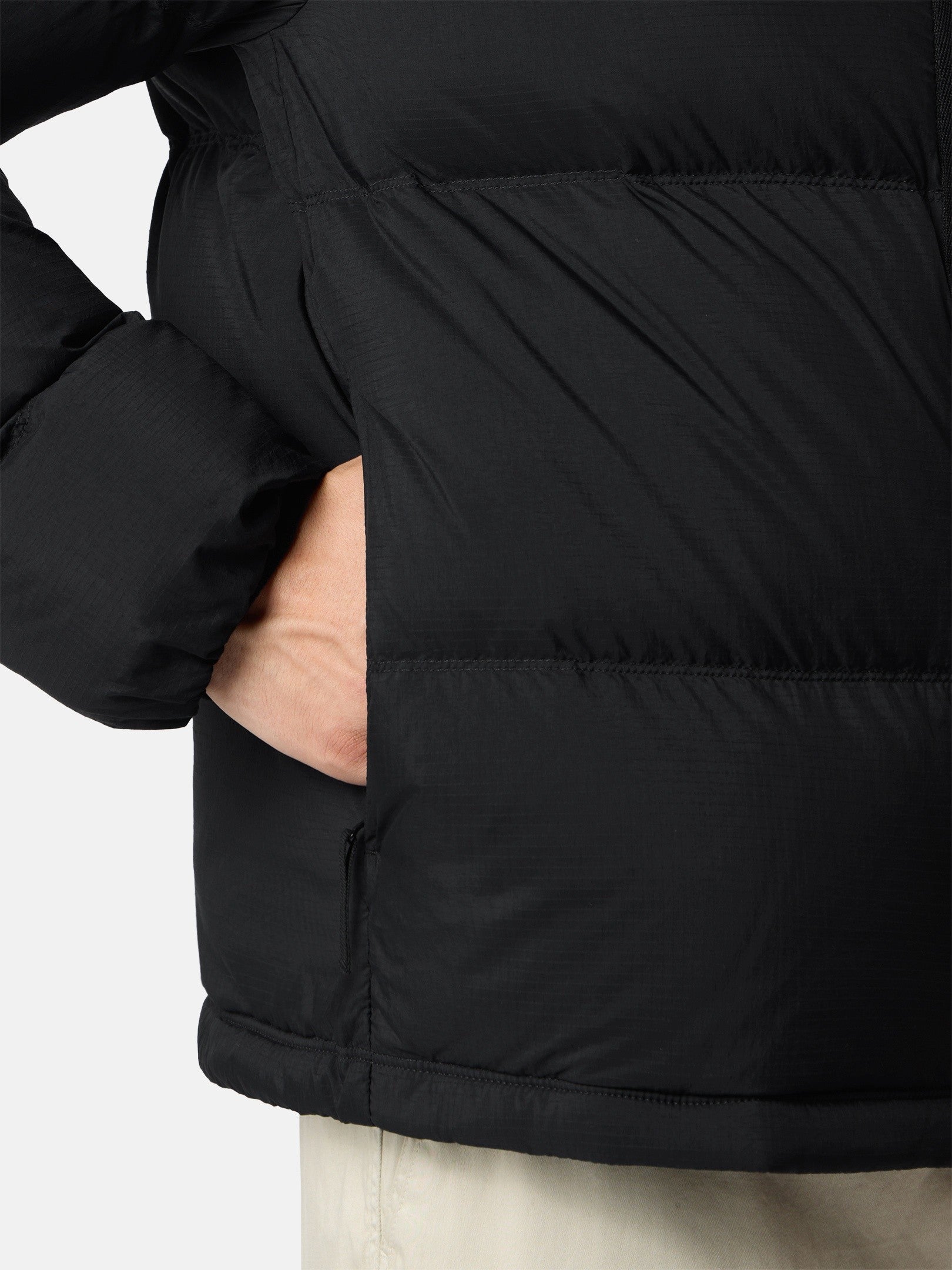 Tear-resistant down jacket with detachable hood - BoUvy