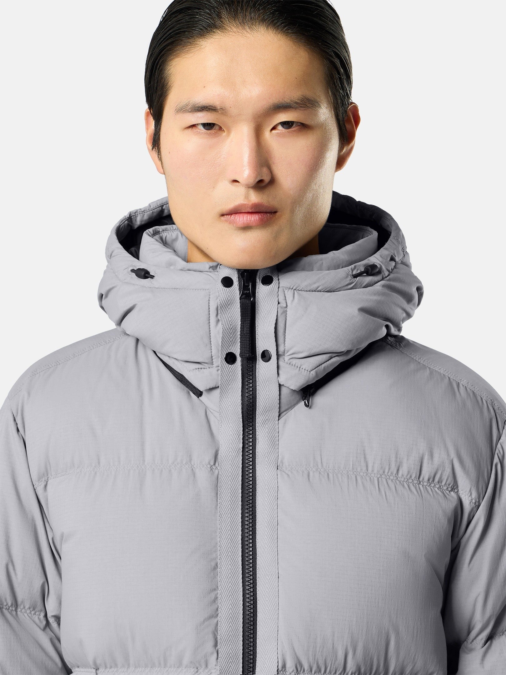 Tear-resistant down jacket with detachable hood - BoUvy