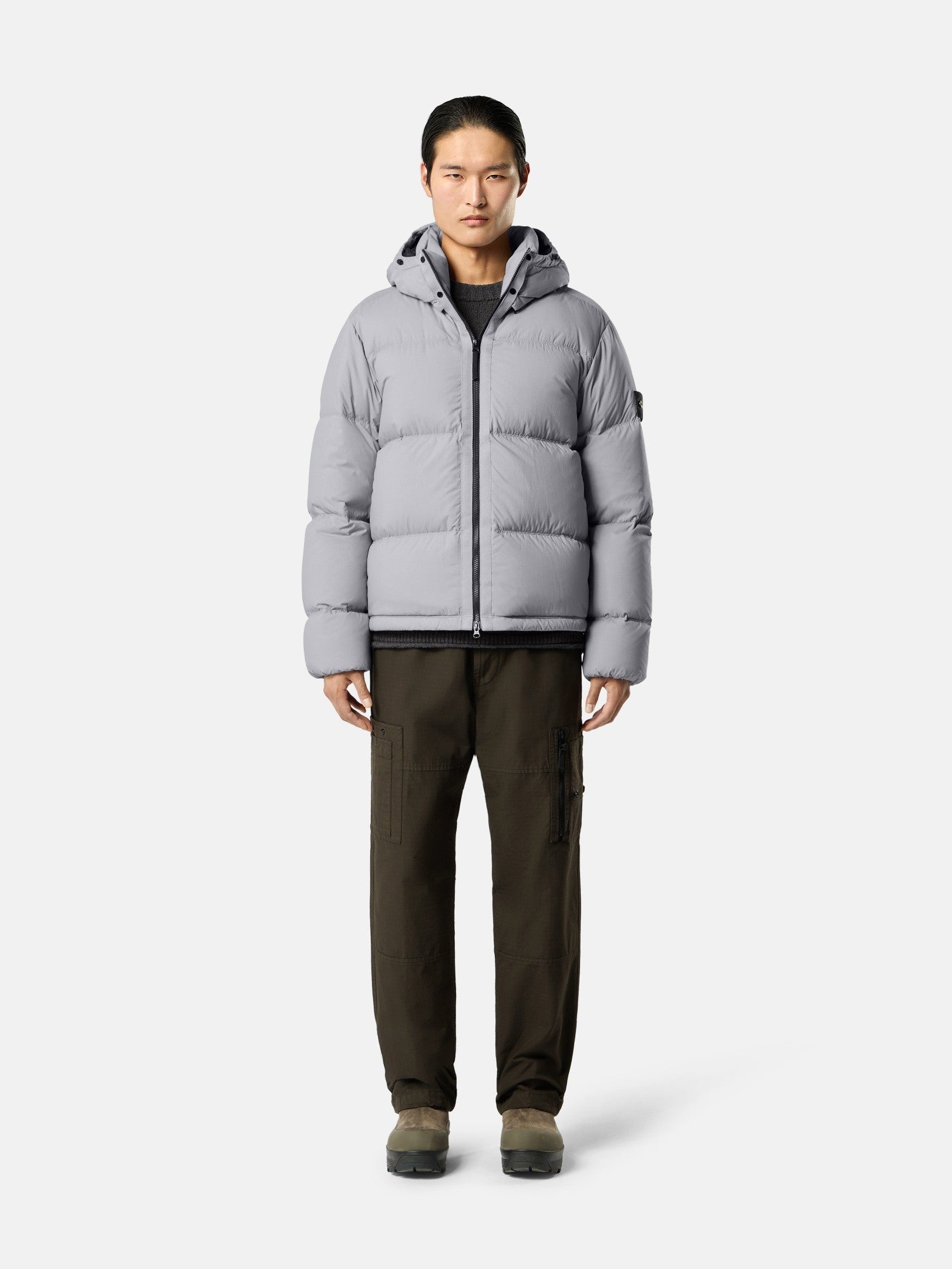 Tear-resistant down jacket with detachable hood - BoUvy