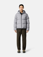 Tear-resistant down jacket with detachable hood - BoUvy