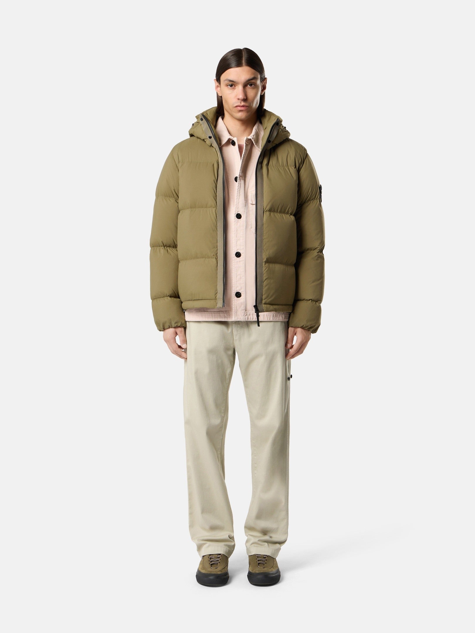 Tear-resistant down jacket with detachable hood - BoUvy