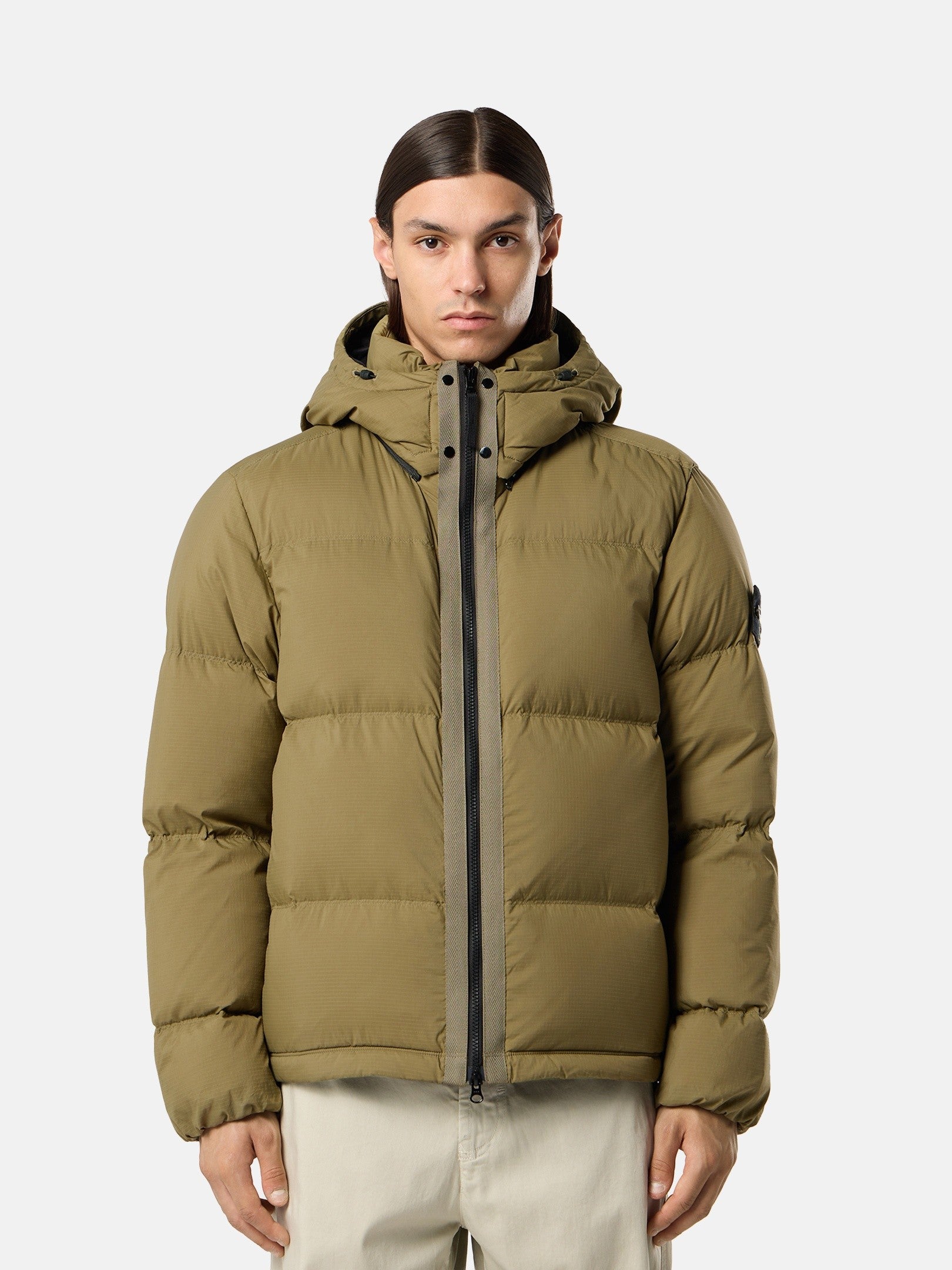 Tear-resistant down jacket with detachable hood - BoUvy