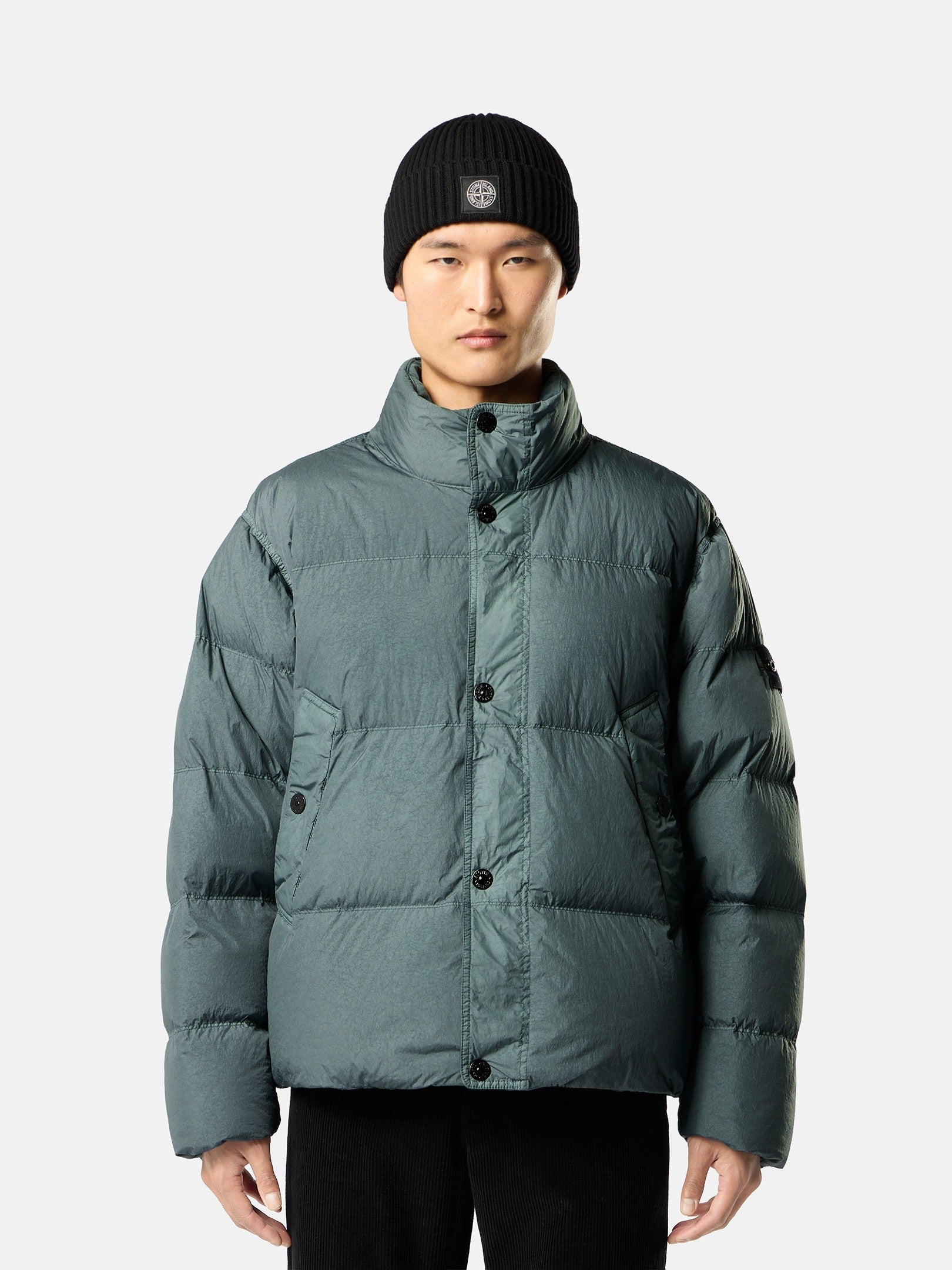 Down jacket with wind resistance and anti-drop - BoUvy