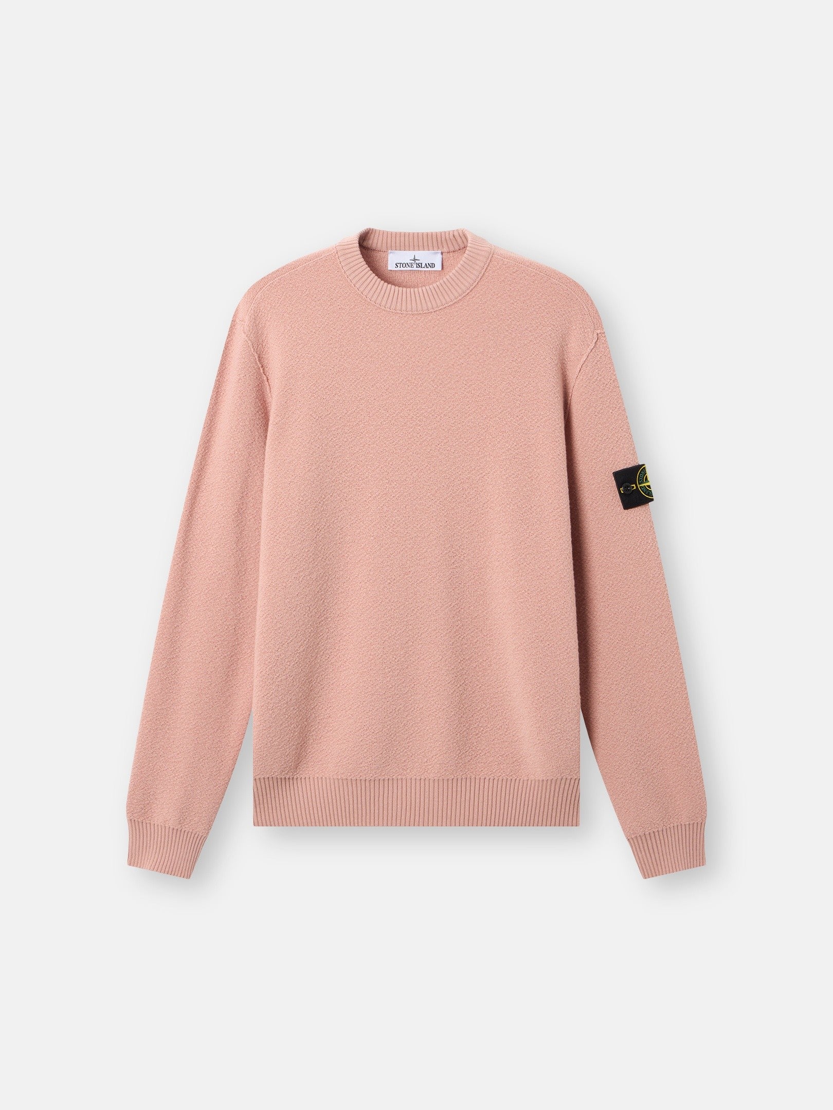 Loose-fit crewneck jumper with ribbed trims - BoUvy