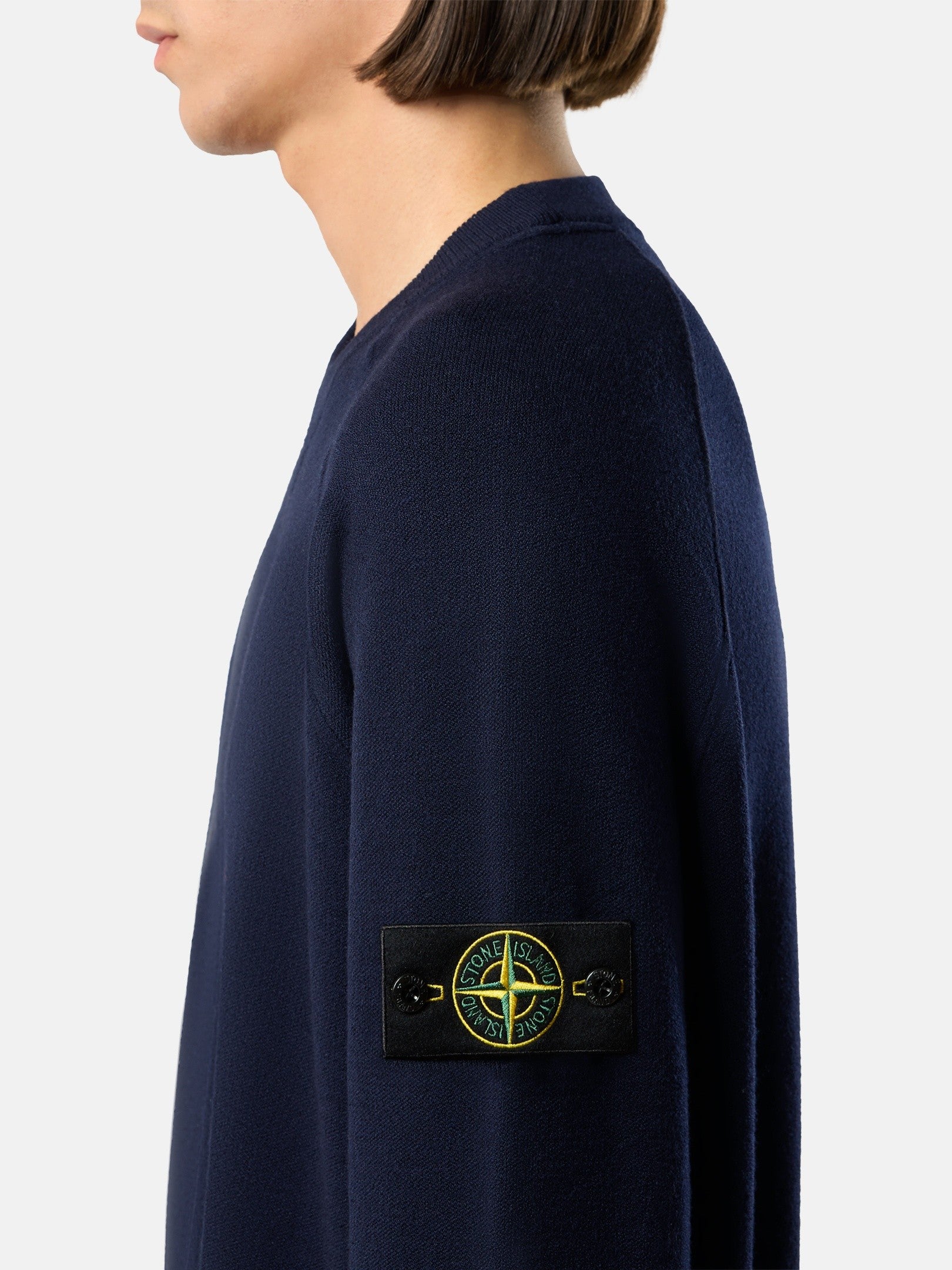 Loose-fit crewneck jumper with raglan sleeves - BoUvy