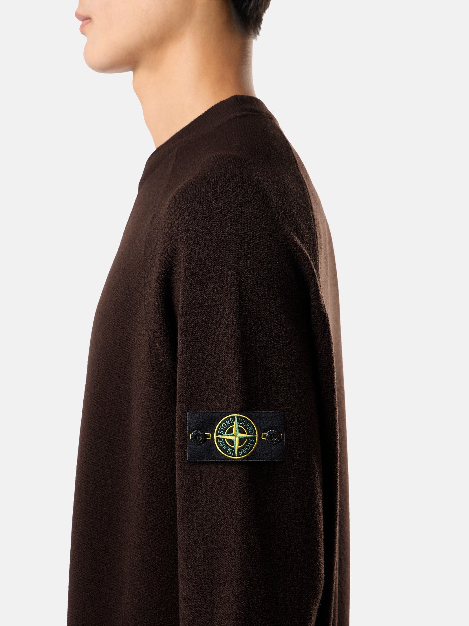 Loose-fit crewneck jumper with raglan sleeves - BoUvy
