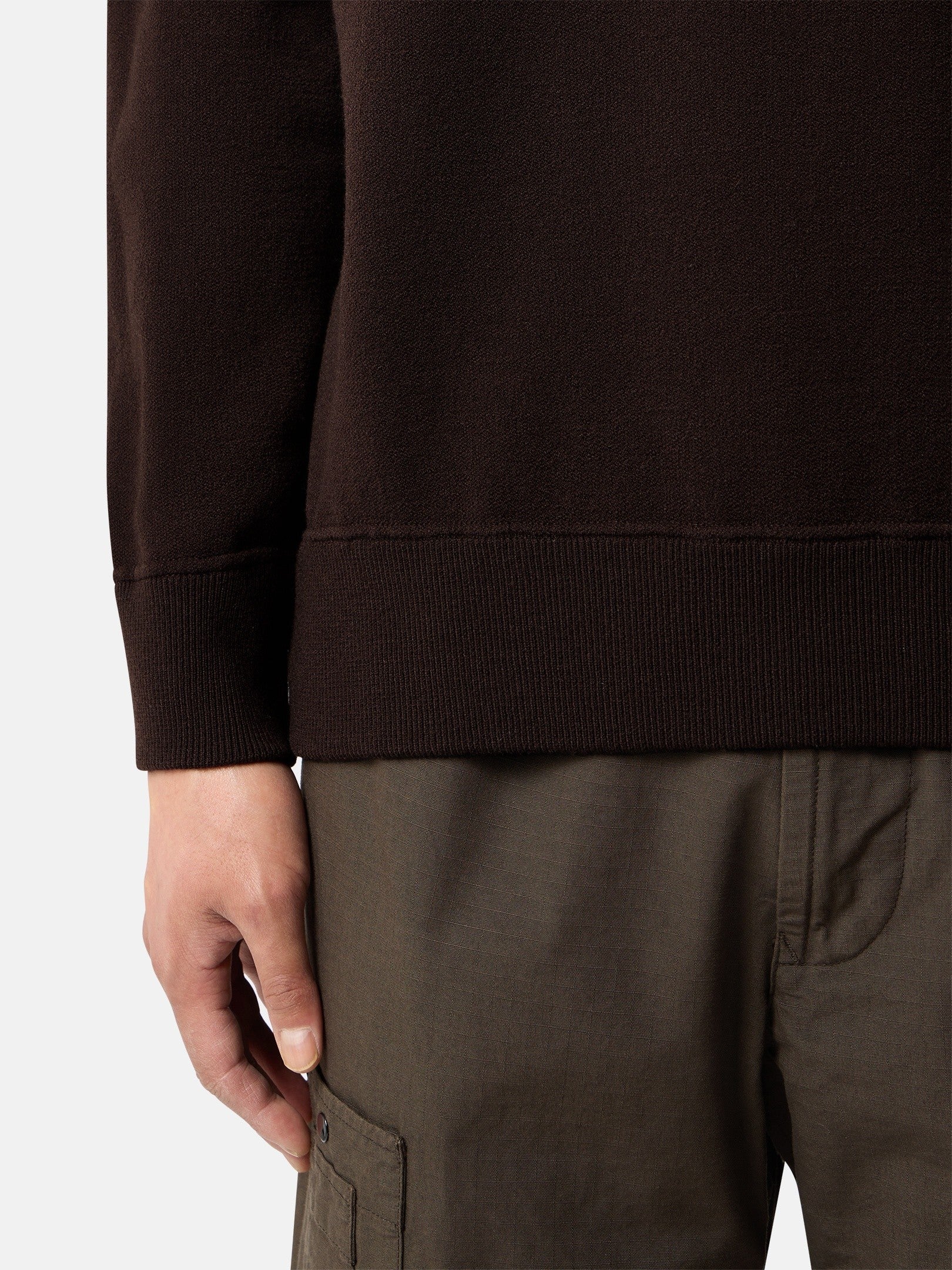 Loose-fit crewneck jumper with raglan sleeves - BoUvy