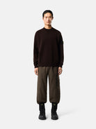 Loose-fit crewneck jumper with raglan sleeves - BoUvy
