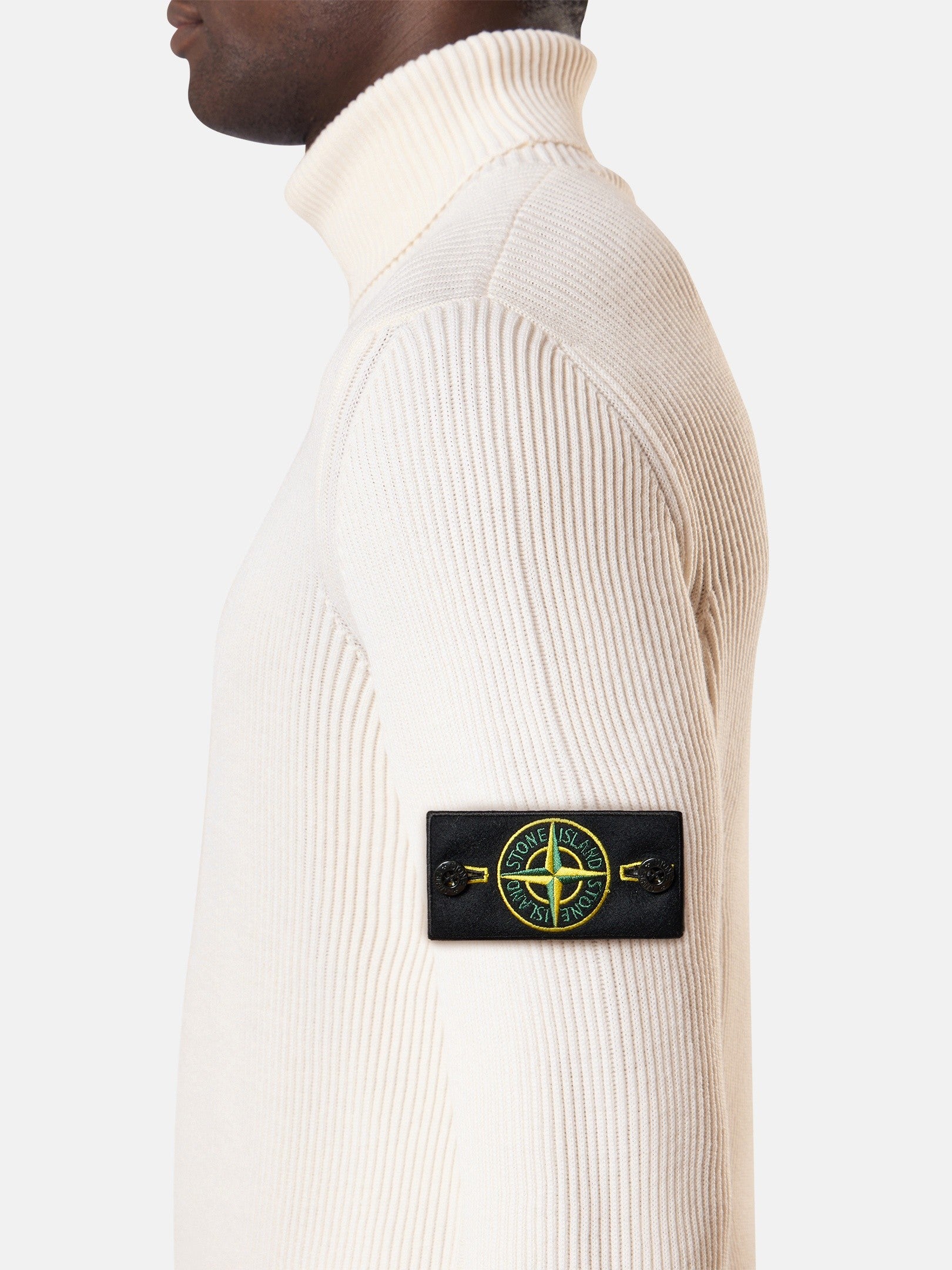 Regular-fit turtleneck jumper with fine-ribbed trims - BoUvy