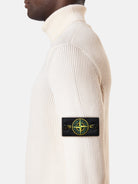 Regular-fit turtleneck jumper with fine-ribbed trims - BoUvy