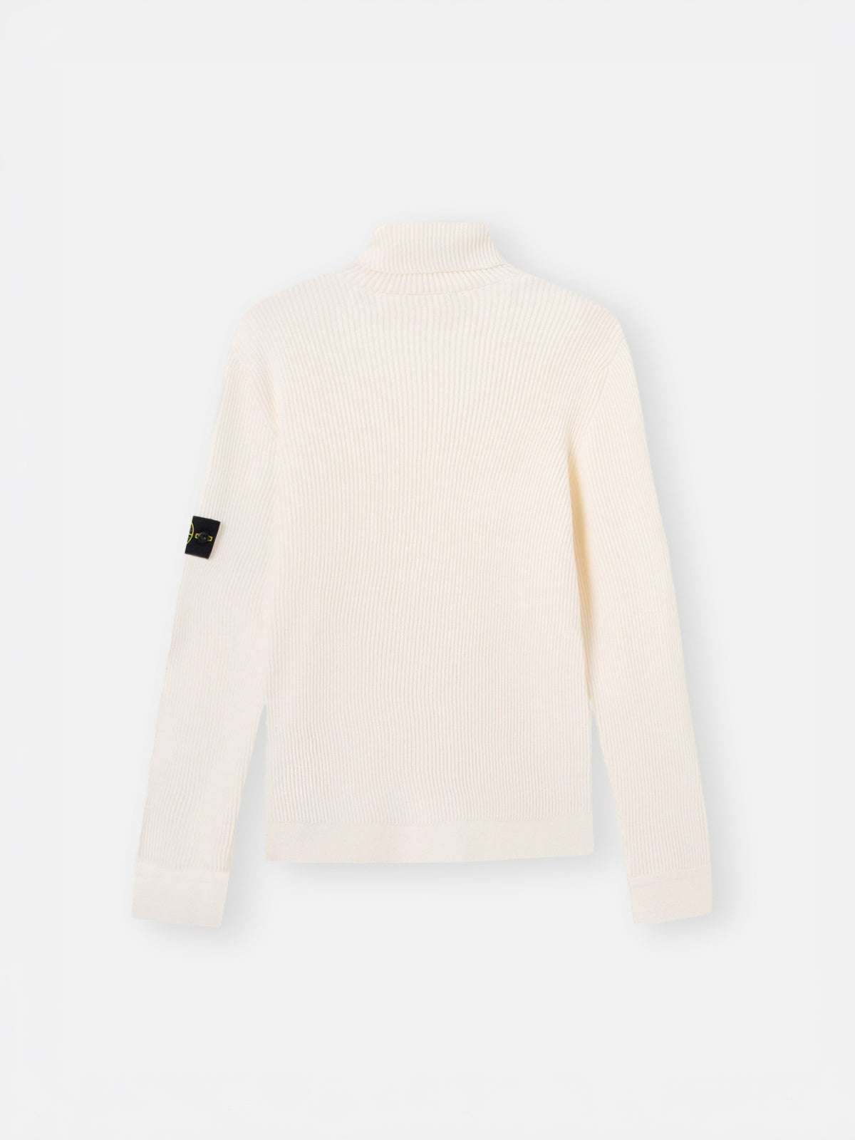 Regular-fit turtleneck jumper with fine-ribbed trims - BoUvy