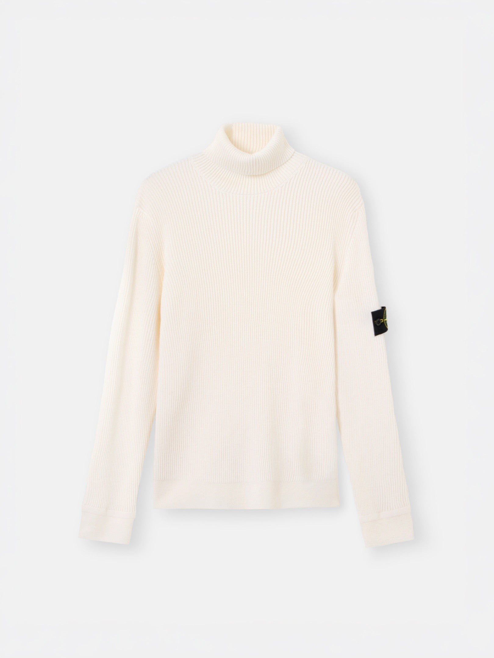 Regular-fit turtleneck jumper with fine-ribbed trims - BoUvy