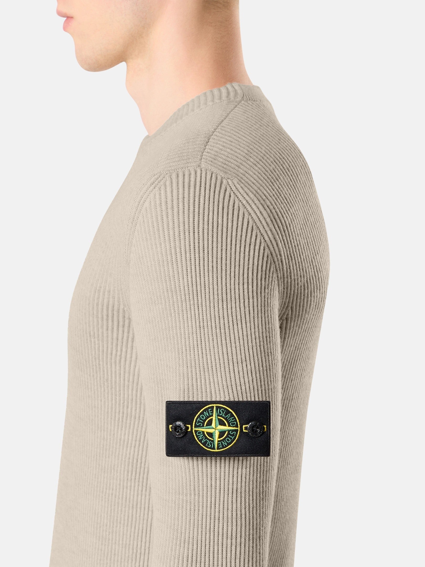Regular-fit crewneck jumper with fine-ribbed trims - BoUvy