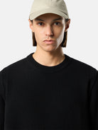 Regular-fit crewneck jumper with ribbed trims - BoUvy