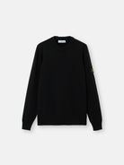 Regular-fit crewneck jumper with ribbed trims - BoUvy