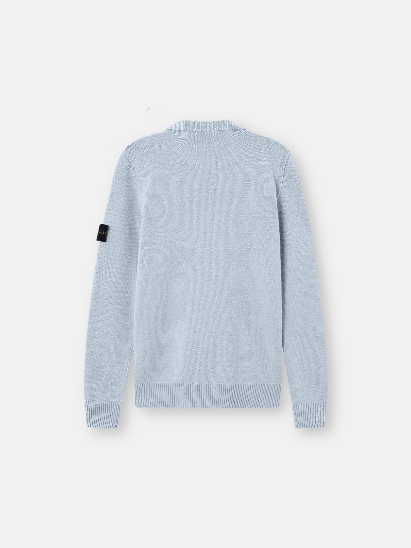 Regular-fit crewneck jumper with ribbed trims - BoUvy