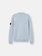 Regular-fit crewneck jumper with ribbed trims - BoUvy