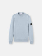 Regular-fit crewneck jumper with ribbed trims - BoUvy