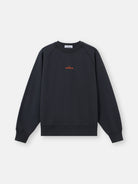 Oversized-fit crewneck sweatshirt with 'Desert' print - BoUvy