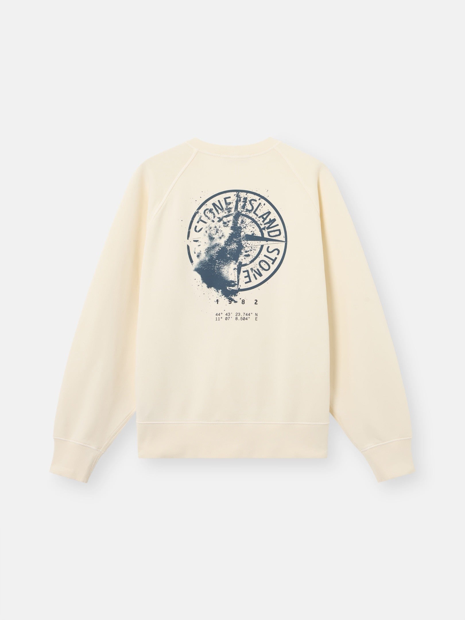 Oversized-fit crewneck sweatshirt with 'Desert' print - BoUvy