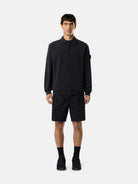 Comfort-fit polo collar sweatshirt - BoUvy