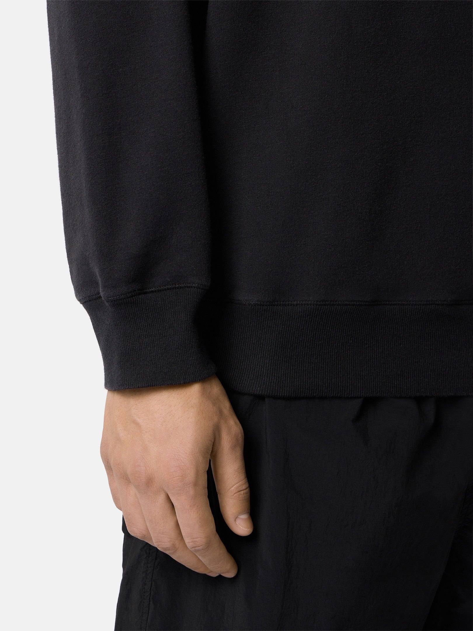 Comfort-fit polo collar sweatshirt - BoUvy