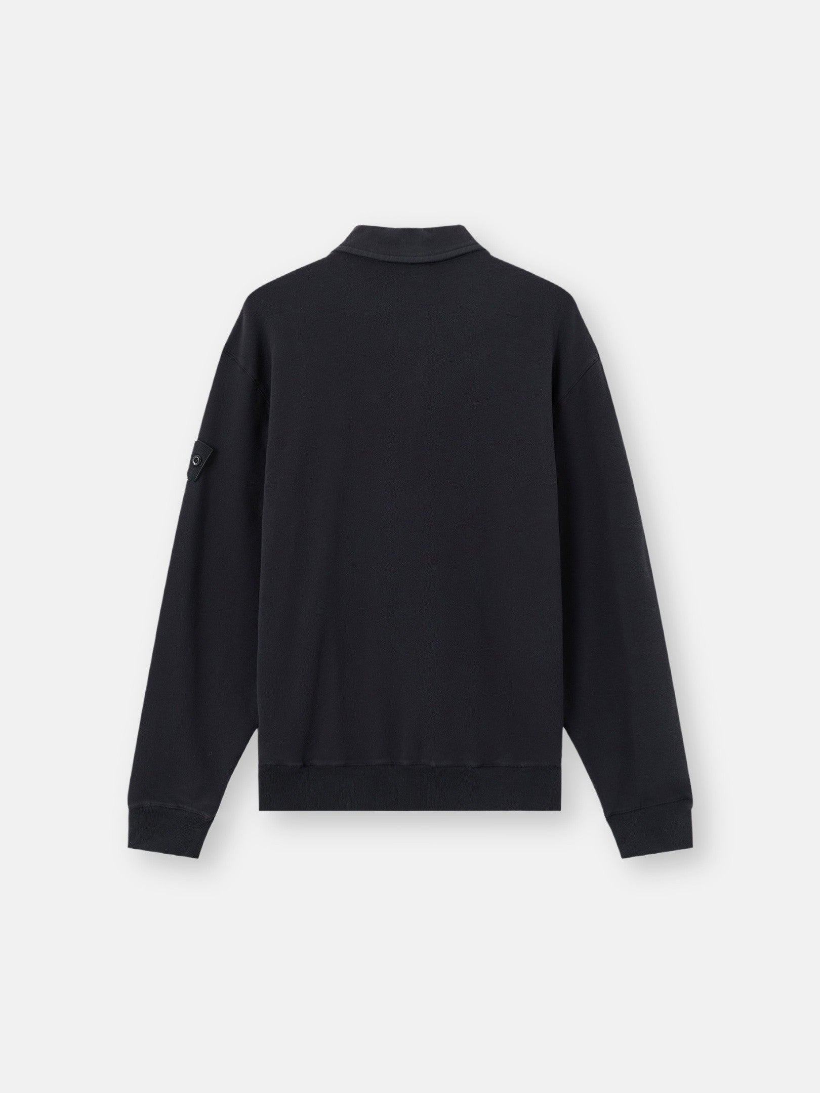 Comfort-fit polo collar sweatshirt - BoUvy