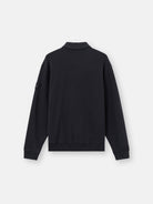 Comfort-fit polo collar sweatshirt - BoUvy