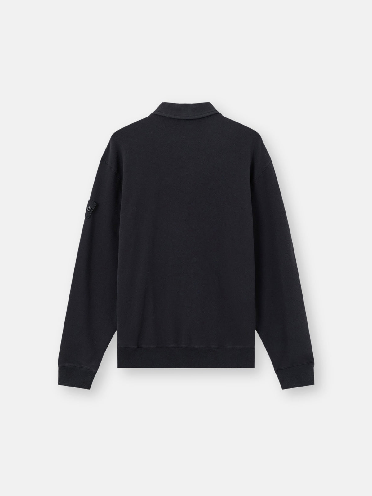 Comfort-fit polo collar sweatshirt - BoUvy