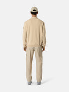 Comfort-fit polo collar sweatshirt - BoUvy
