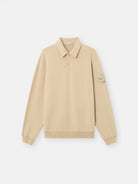 Comfort-fit polo collar sweatshirt - BoUvy