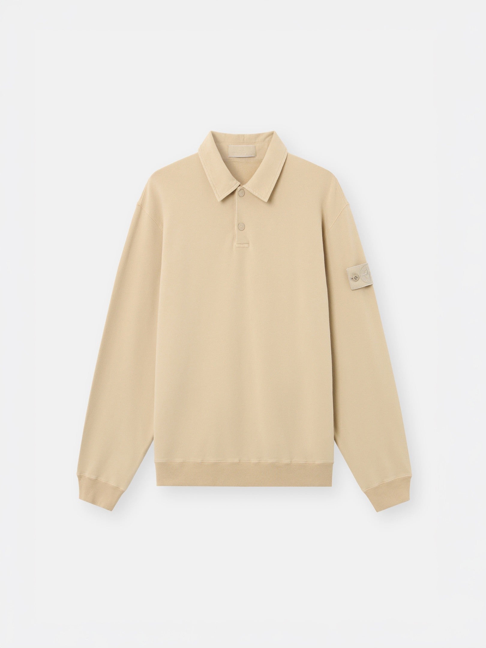 Comfort-fit polo collar sweatshirt - BoUvy