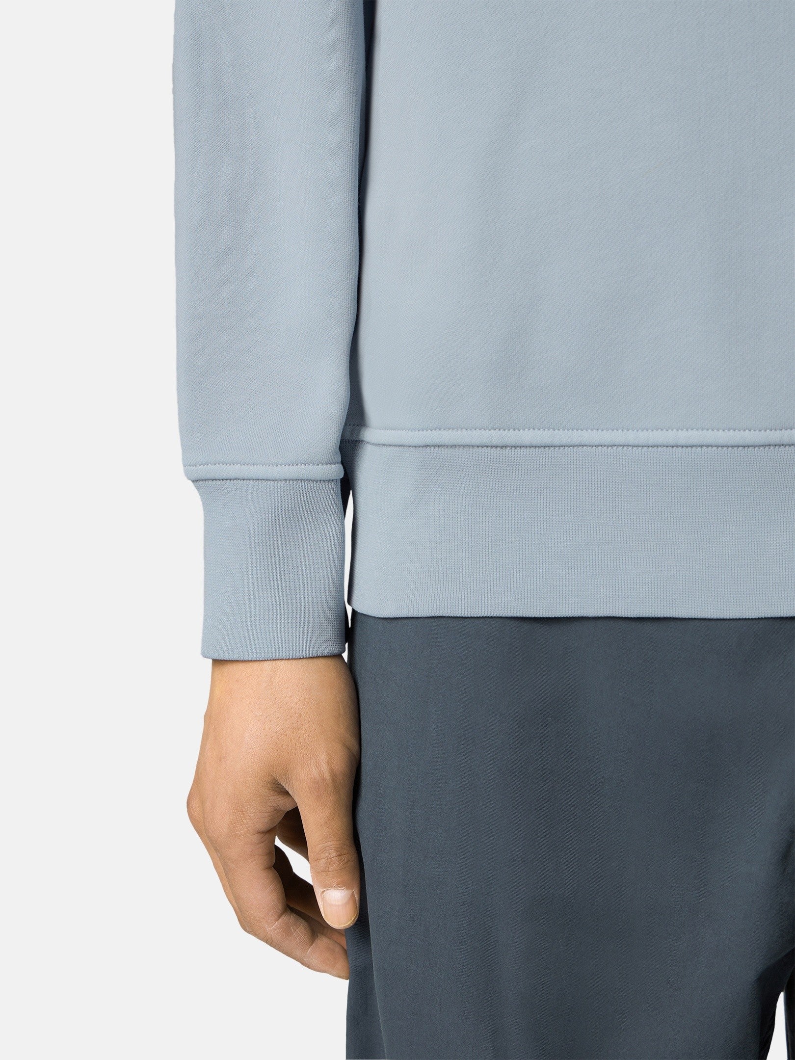 Regular-fit crewneck sweatshirt with seasonal 'ARCHIVIO' print - BoUvy