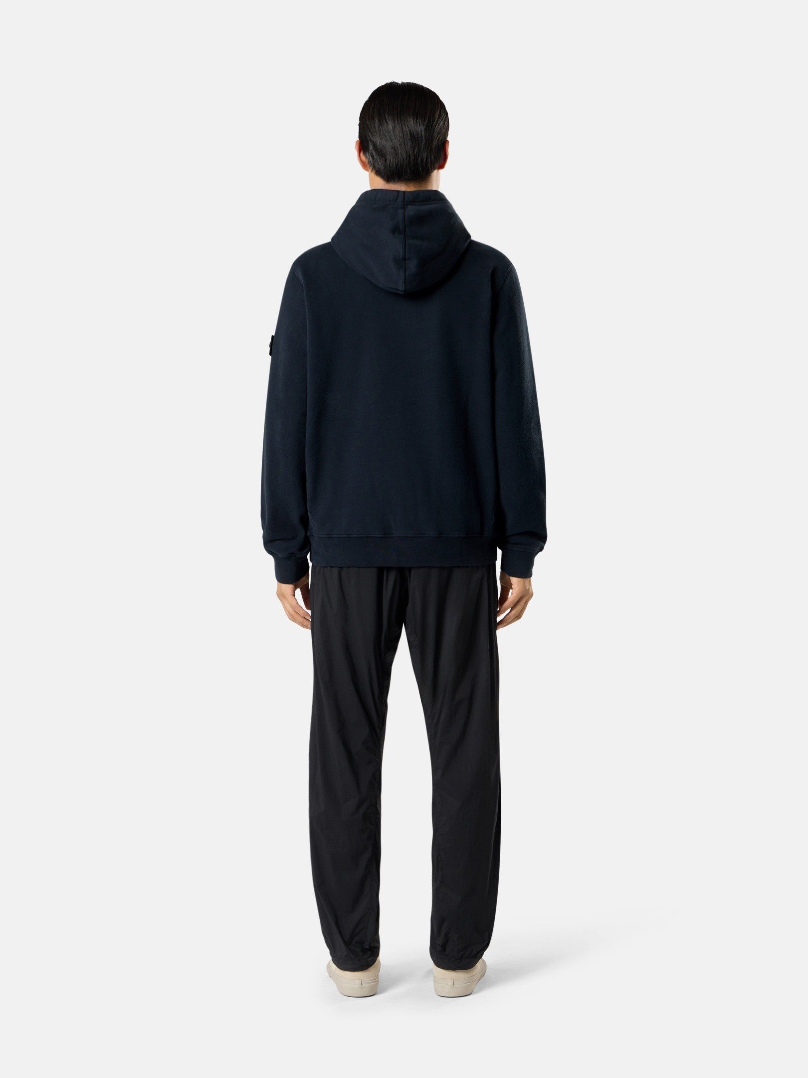 Regular-fit hooded sweatshirt with thumbhole cuffs - BoUvy