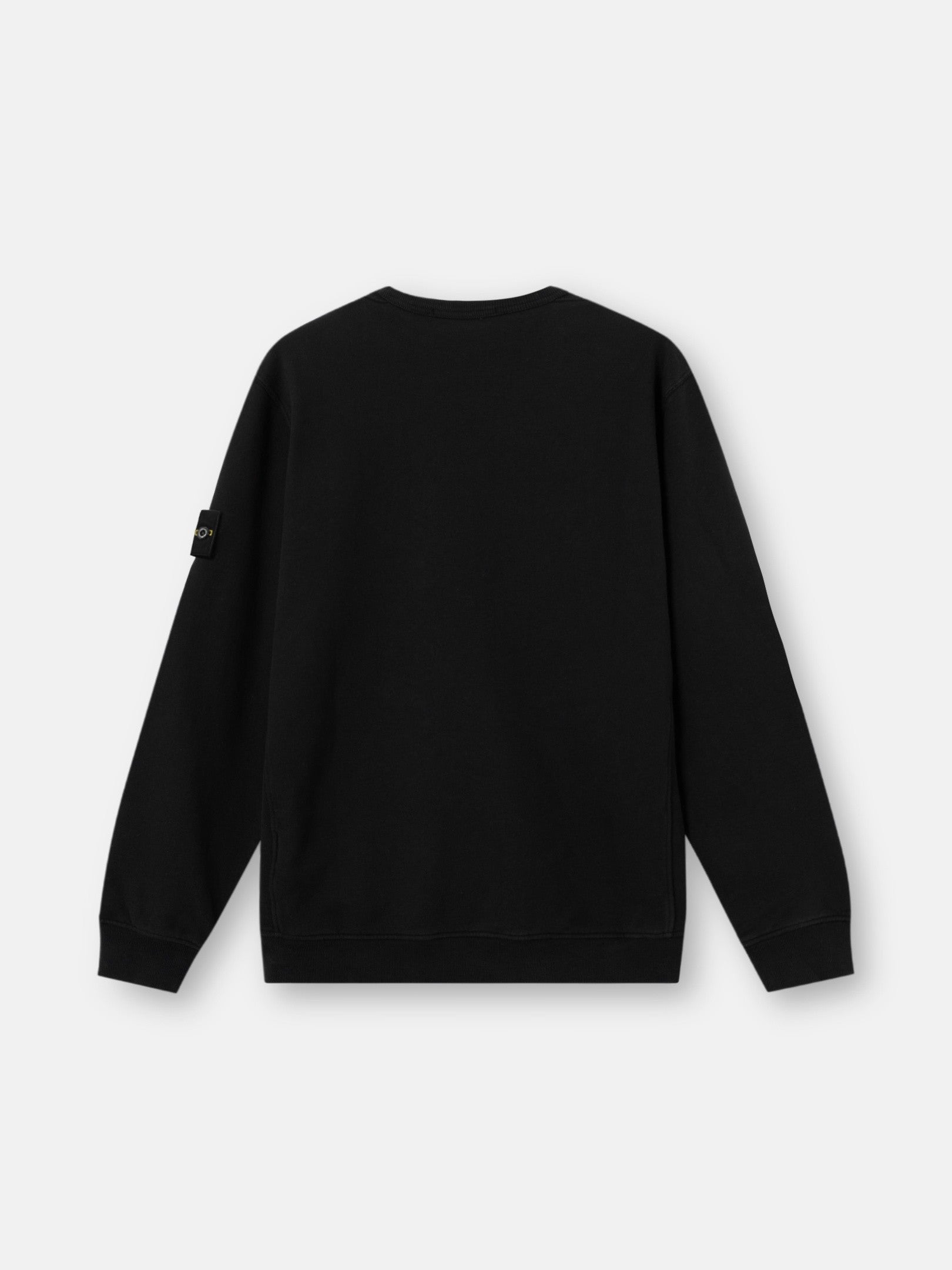 Regular-fit crewneck sweatshirt with ribbed inserts - BoUvy