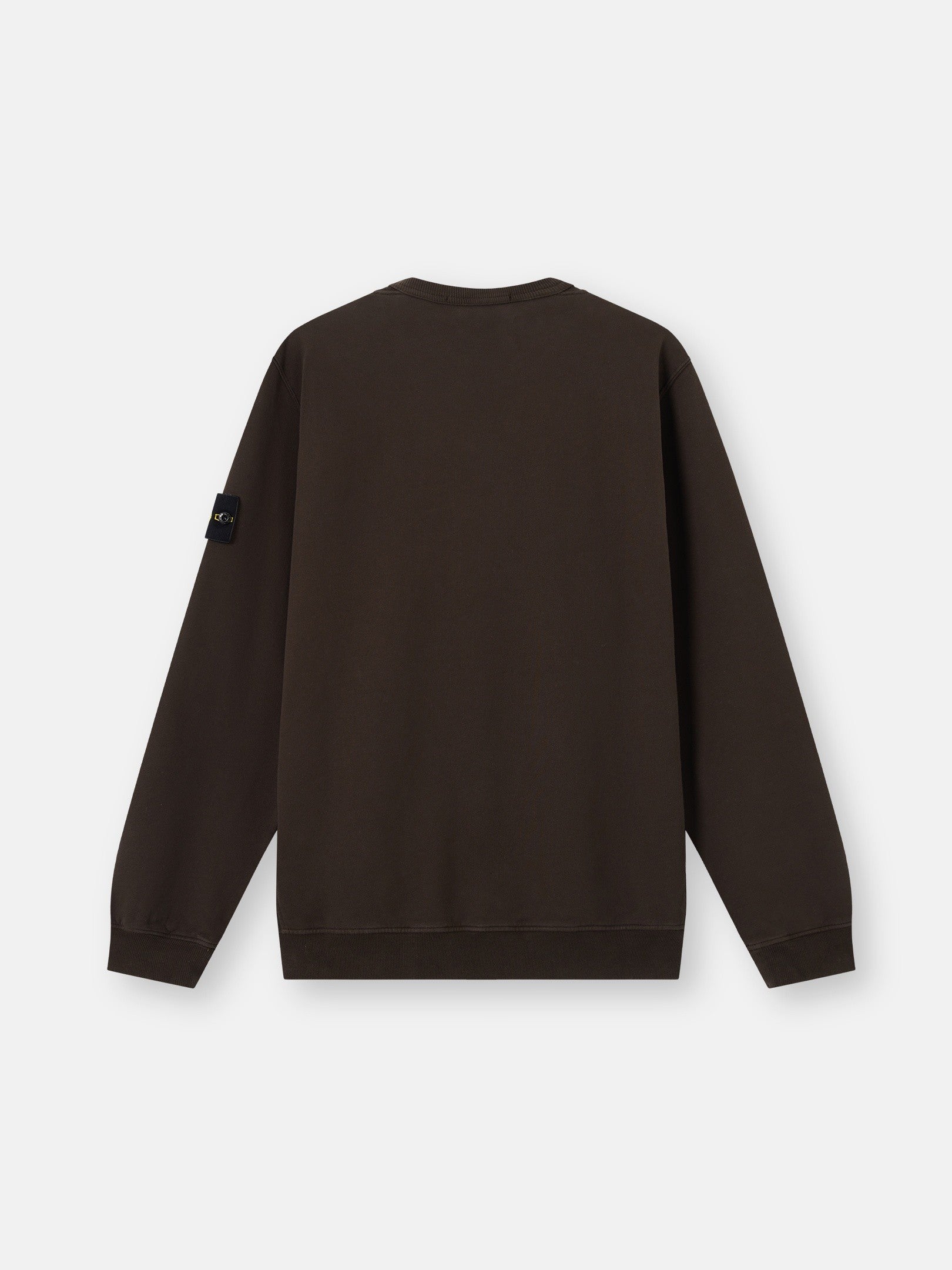 Regular-fit crewneck sweatshirt with ribbed inserts - BoUvy