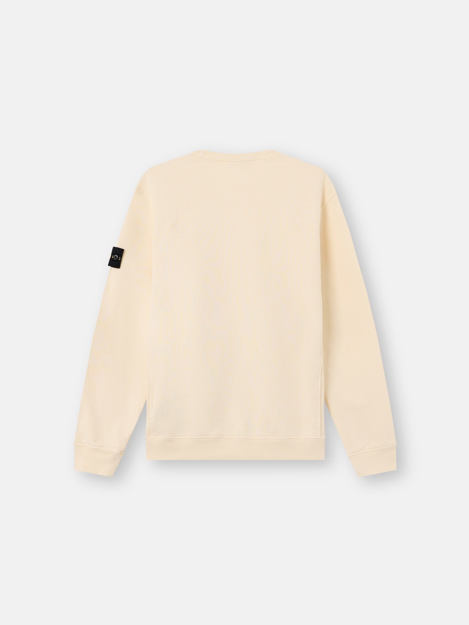 Regular-fit crewneck sweatshirt with ribbed inserts - BoUvy