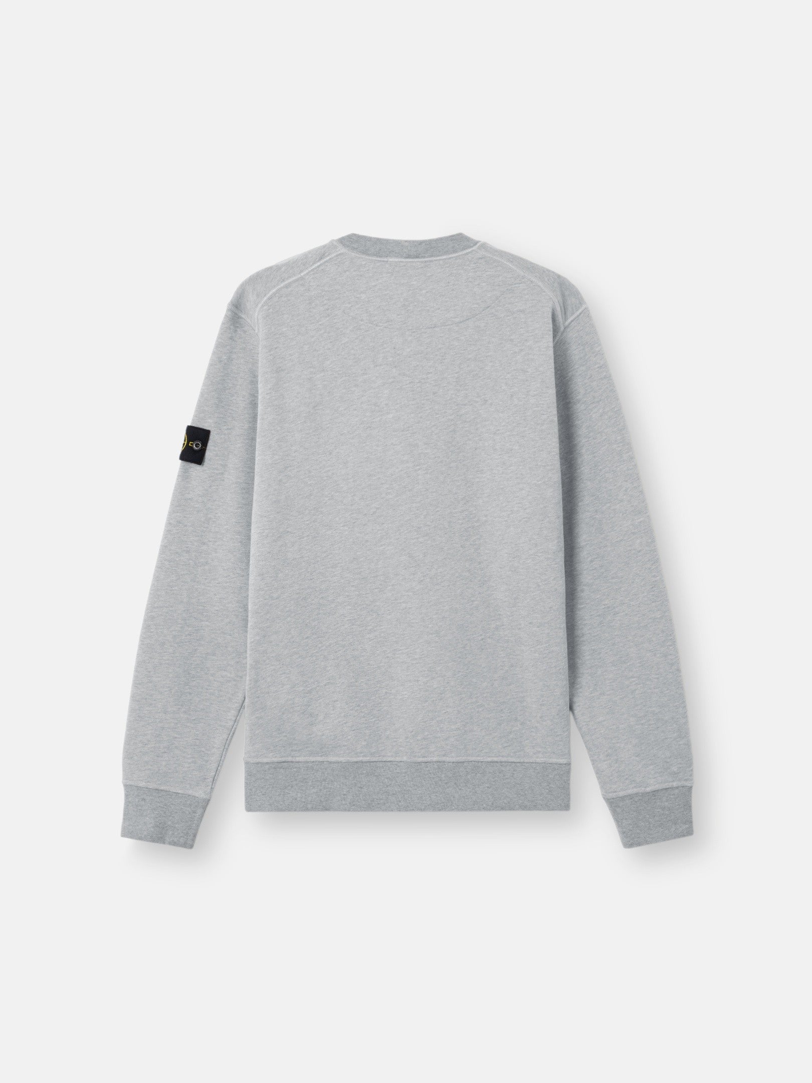 Regular-fit crewneck sweatshirt with ribbed inserts - BoUvy