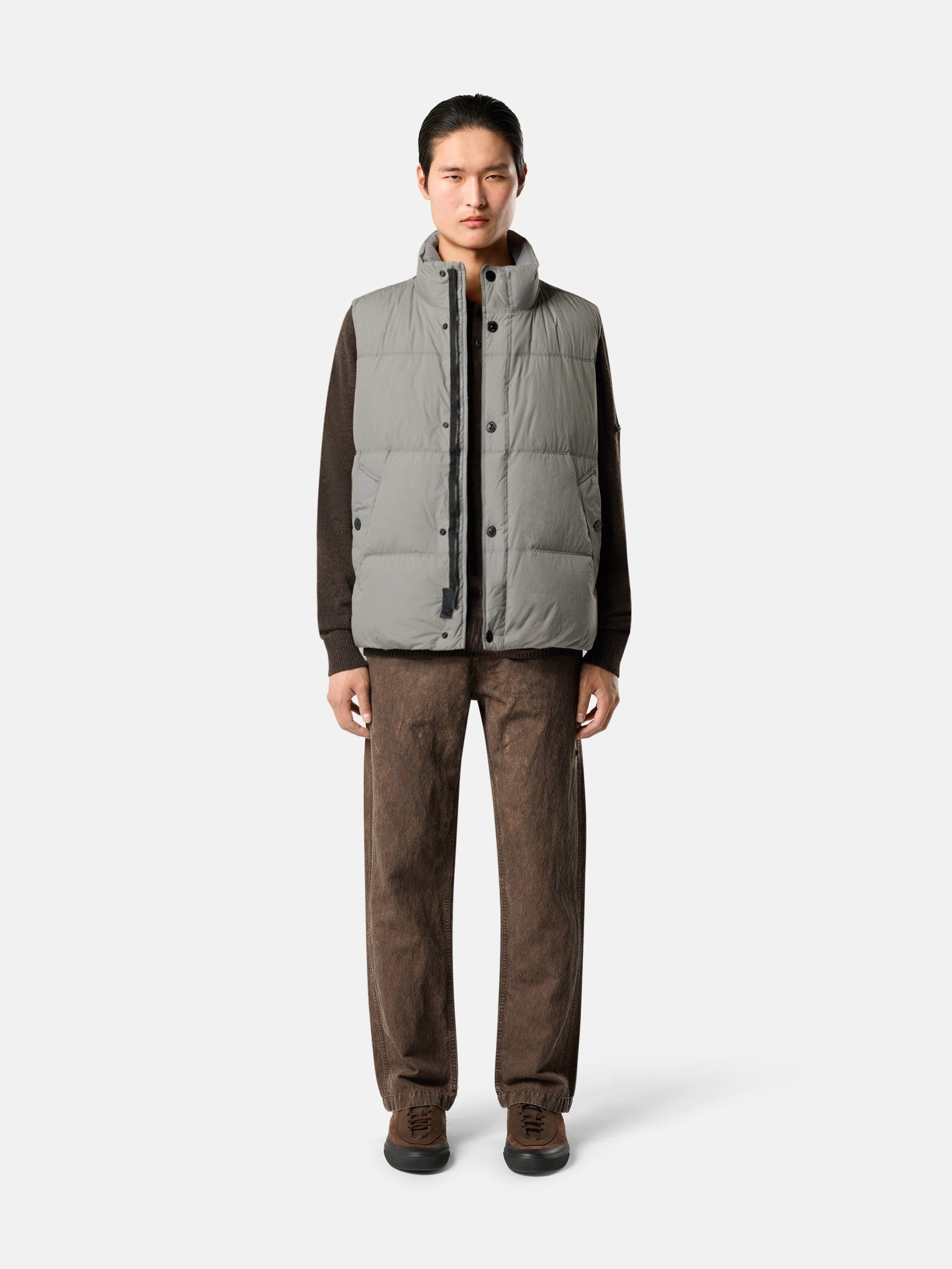 Wind-resistant down vest with anti-drop - BoUvy